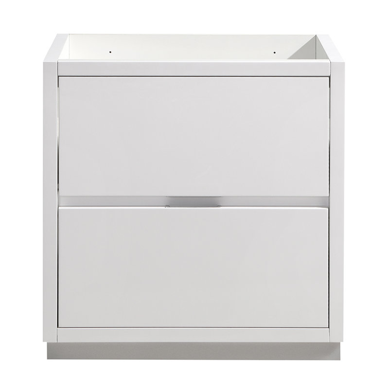 Fresca Senza Valencia 30" Single Bathroom Vanity Base Only Wayfair